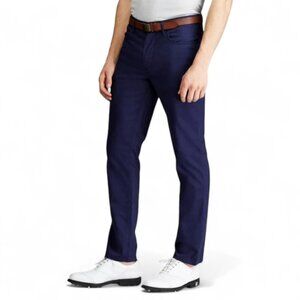 Polo Ralph Lauren Tailored Fit Performance Chino Pants Size 32x32 Navy Blue NWT